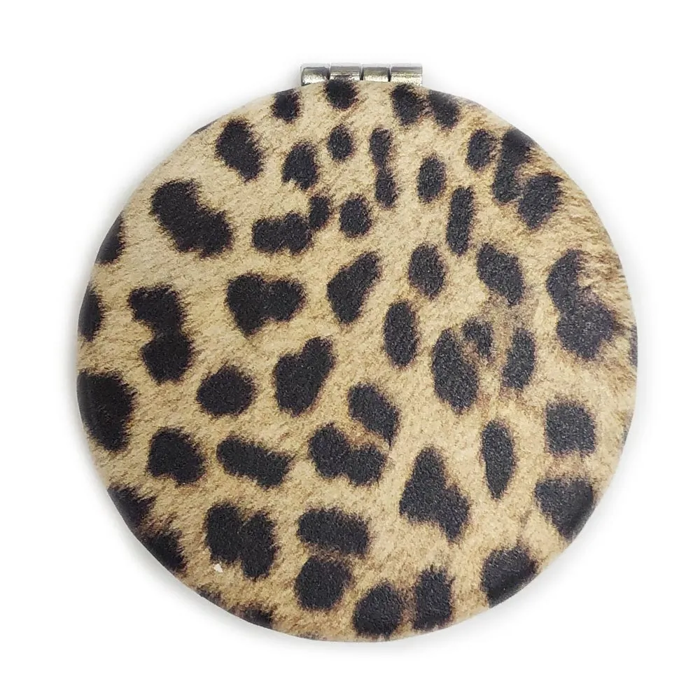 1 Compact Mirror 2 Sided Travel Makeup Portable Folding Handbag Purse Pocket