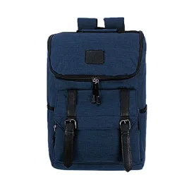 ABage Unisex Laptop Backpack Water Resistant Oxford Travel Daypack School Backpack, Royal Blue