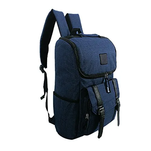 ABage Unisex Laptop Backpack Water Resistant Oxford Travel Daypack School Backpack, Royal Blue