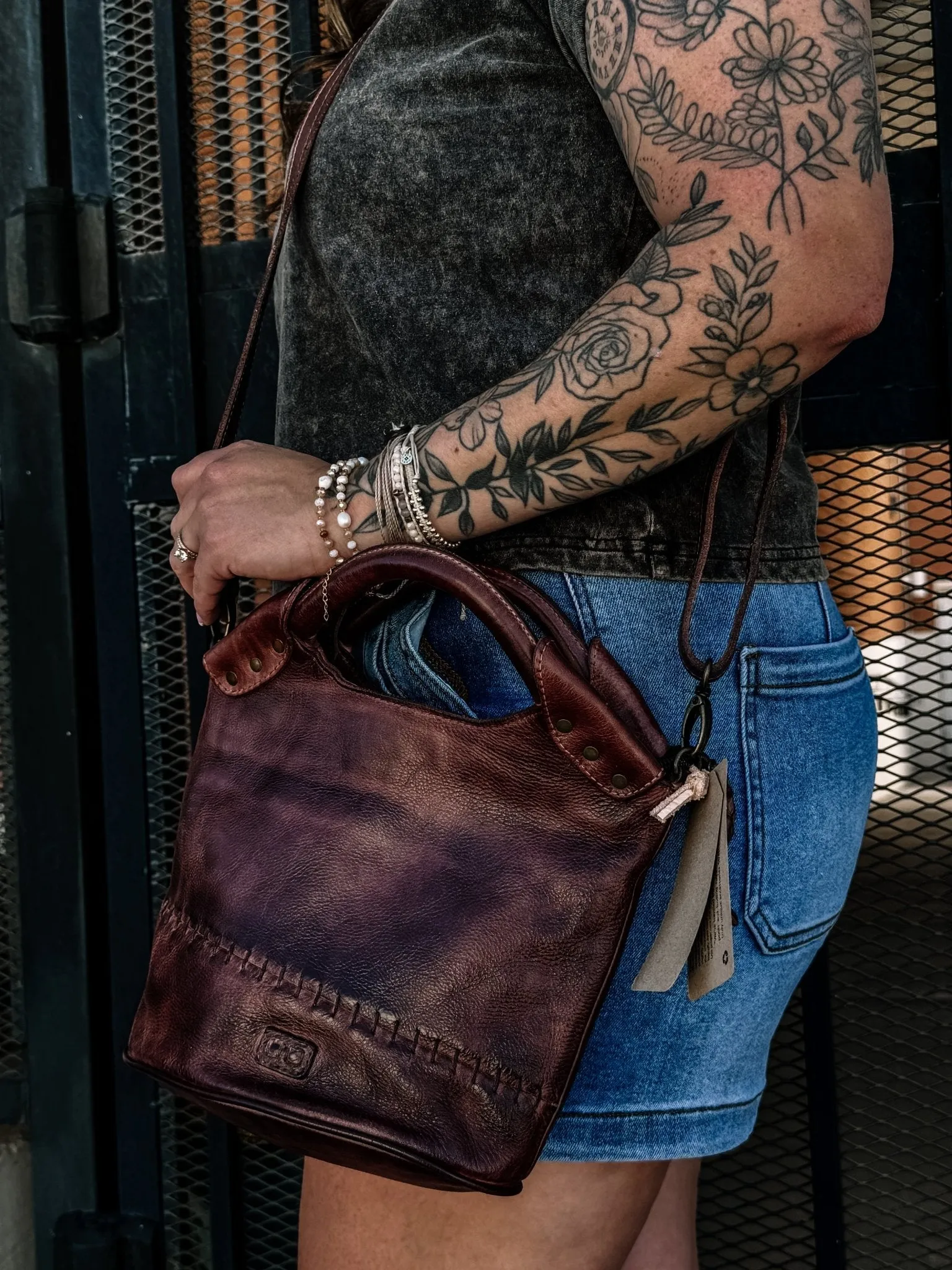 BedStu Delilah Bag, Almond
