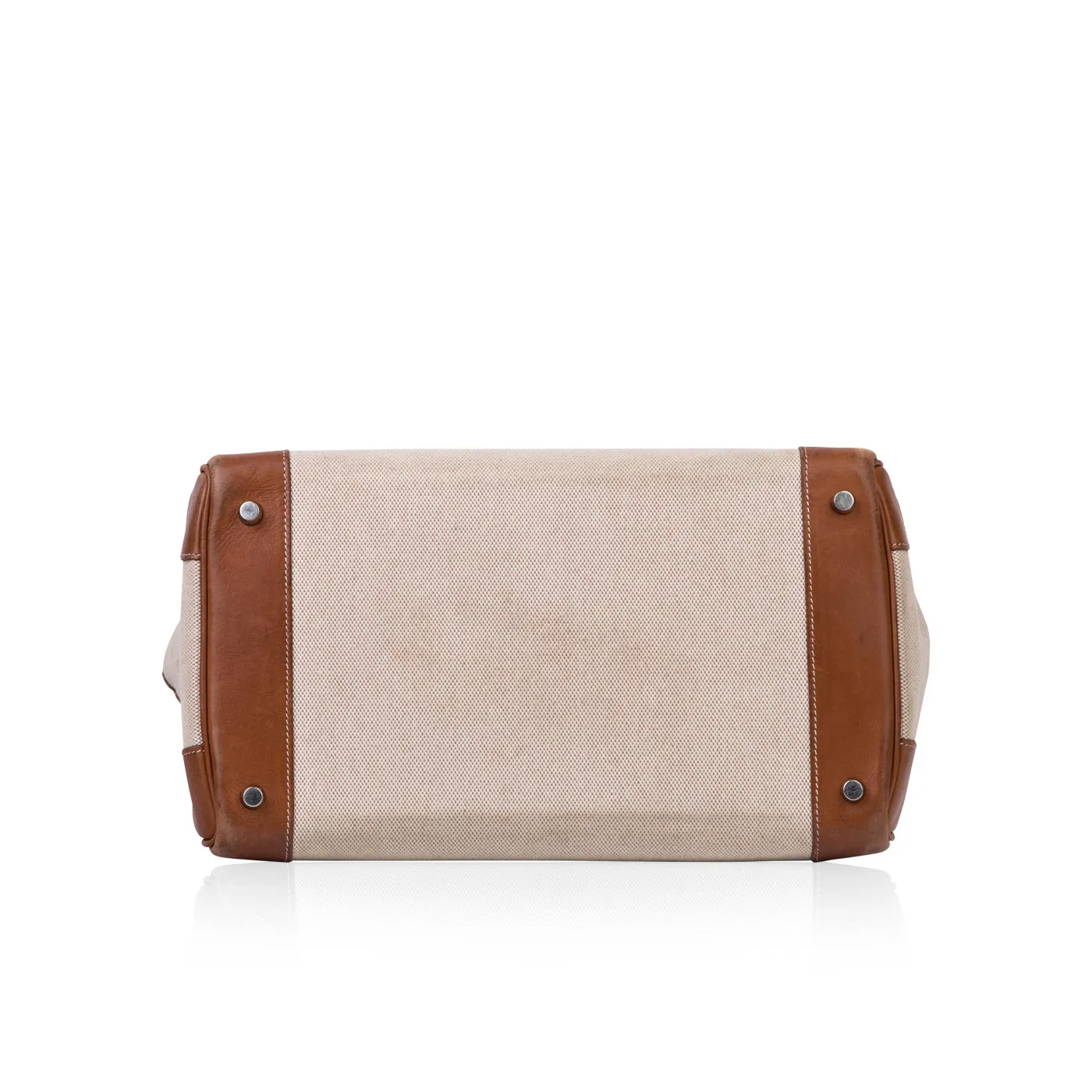Birkin 35 - Barenia and Ecru Canvas