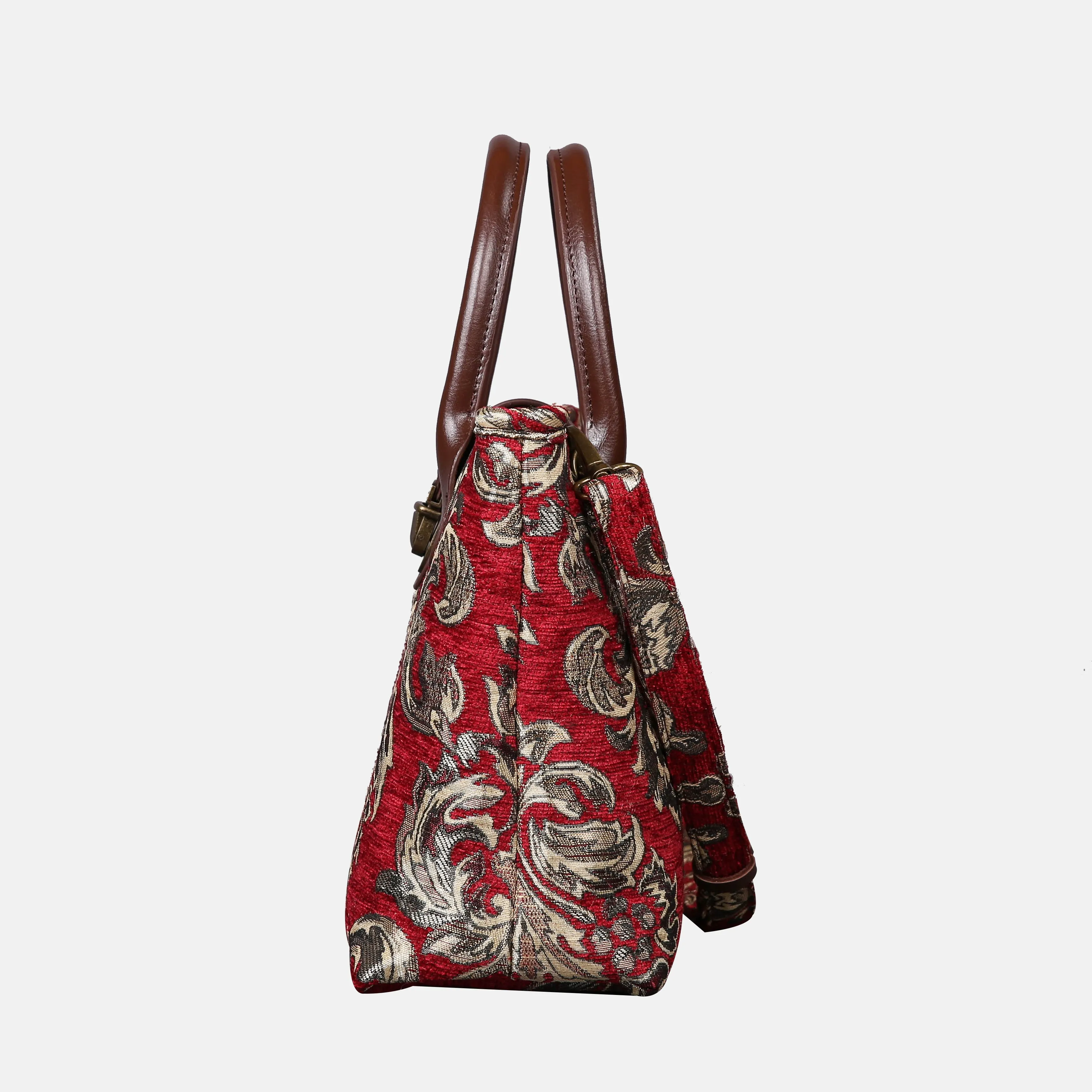 Blossom R-G Tuck Lock Carpet Satchel