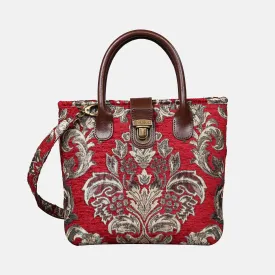 Blossom R-G Tuck Lock Carpet Satchel