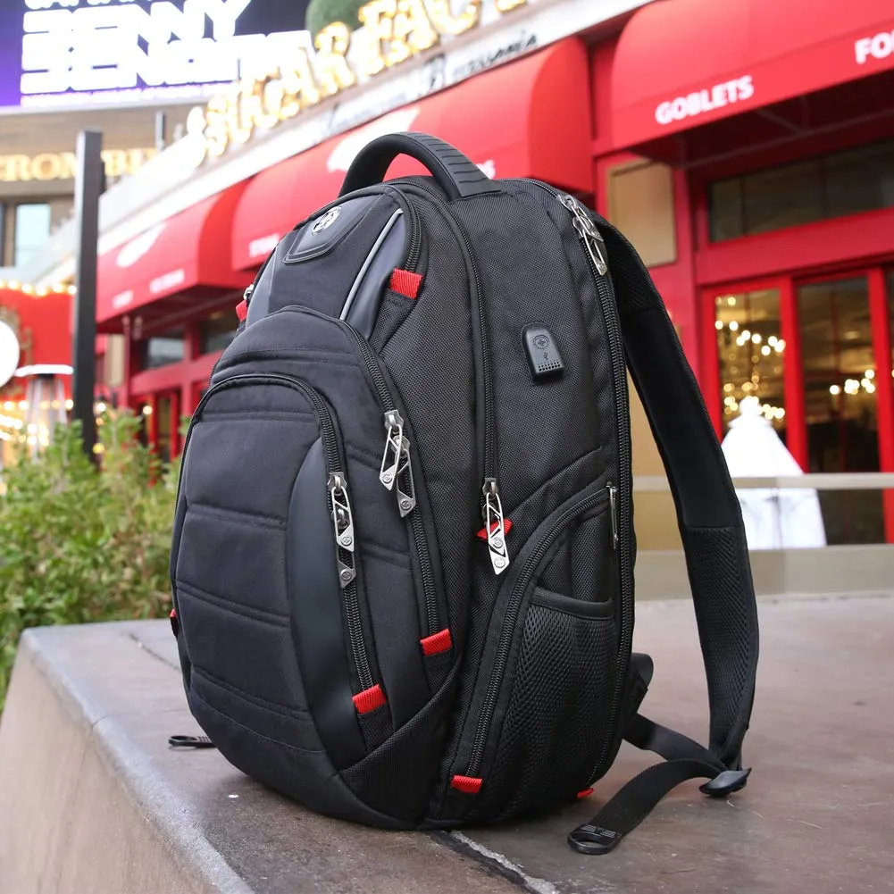 Business Travel Backpack TSA Laptop Backpacks USB/RFID in 15.6 Laptops for Men