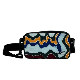 C by camel active Men/Women Batik Camera Bag (51106170-Black)