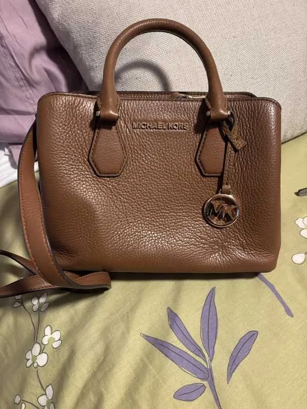 Camille Leather Satchel