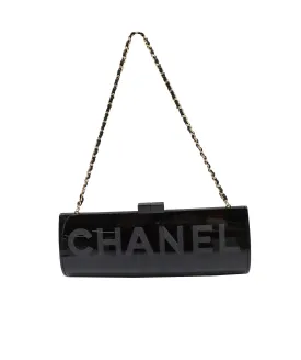 CHANEL VINTAGE PLASTIC CHAIN SHOULDER BAG  90248001 DXBS0602