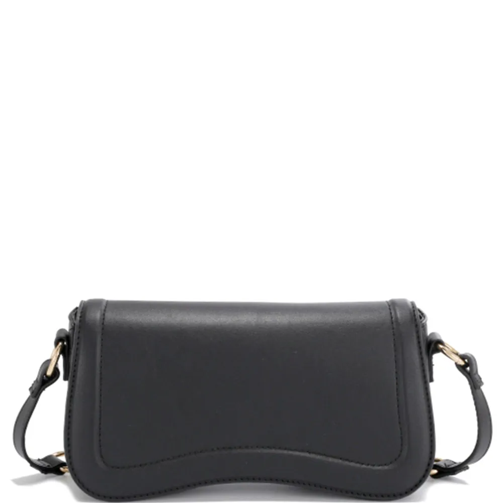 CURVED CROSSBODY BAG