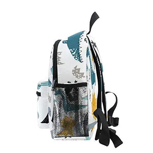 Cute Backpack Schoolbag Dino Scandinavian Style for Kid's Toddler Children