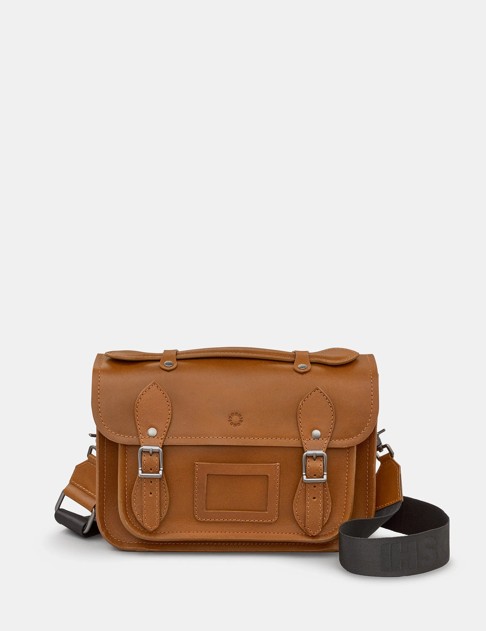 Dewhurst 10.5" Brown Leather Satchel Bag