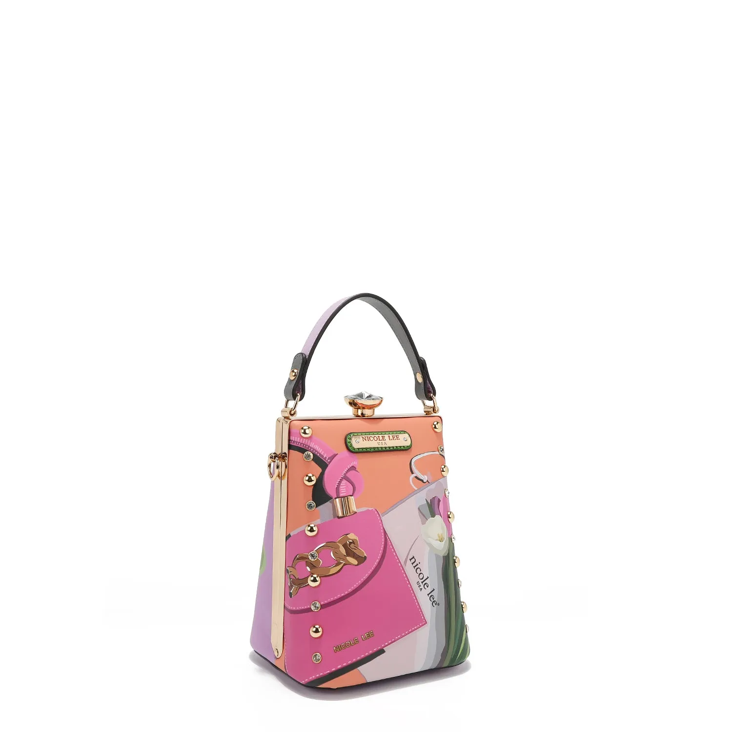DIAMOND STONE CLUTCH