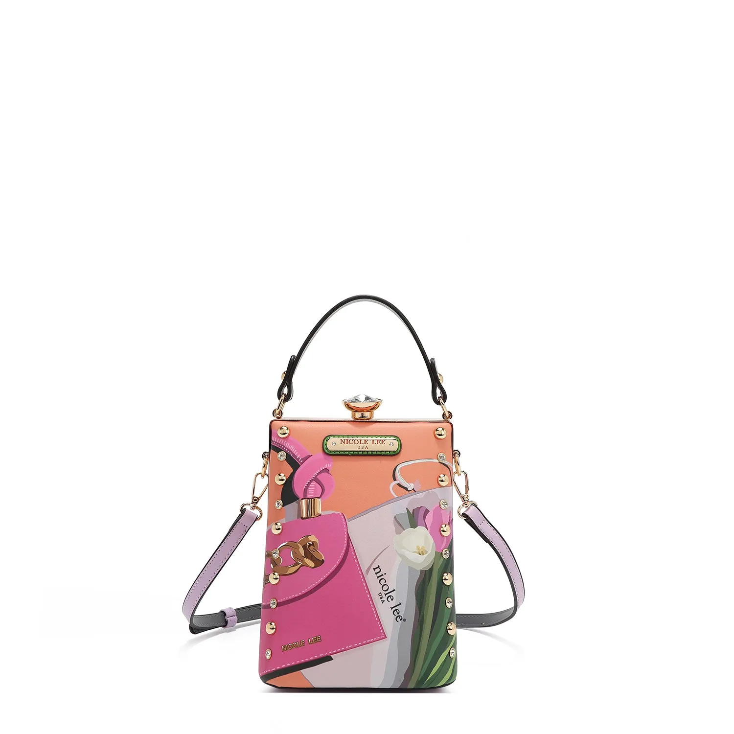 DIAMOND STONE CLUTCH