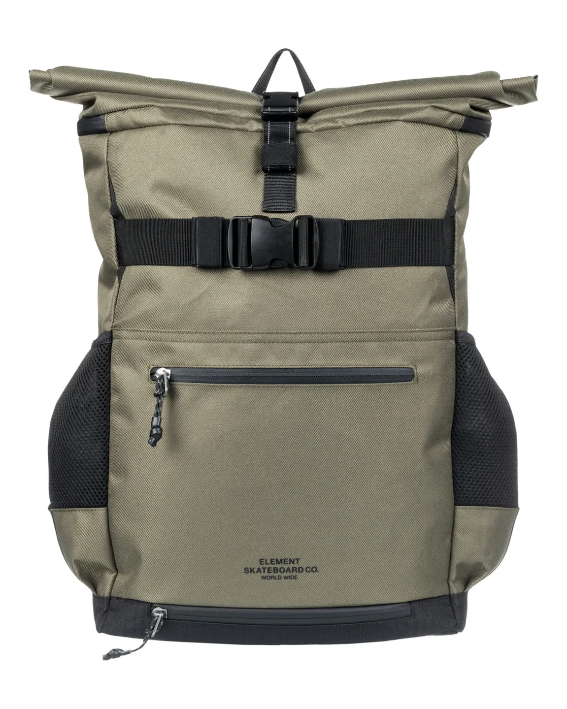 Element Men's Ground Skate Large Progressive Skate Roll-Top Backpack Kalamata ELYBP00149-GZH0