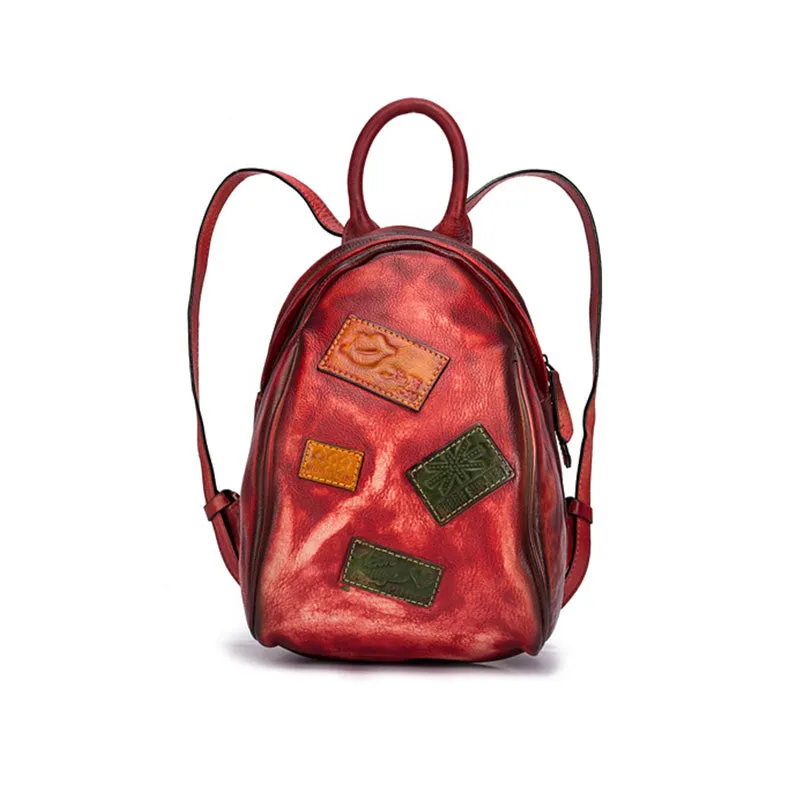 Fashion Womens Leather Backpack Purse Bag Small Book Bags for Women