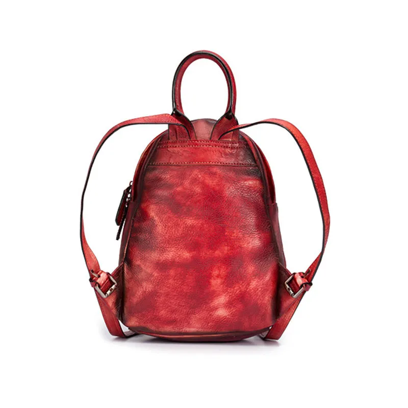 Fashion Womens Leather Backpack Purse Bag Small Book Bags for Women