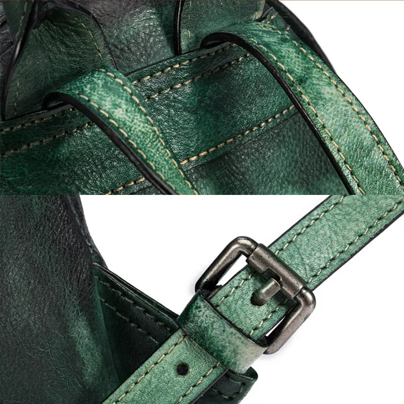 Fashion Womens Leather Backpack Purse Bag Small Book Bags for Women