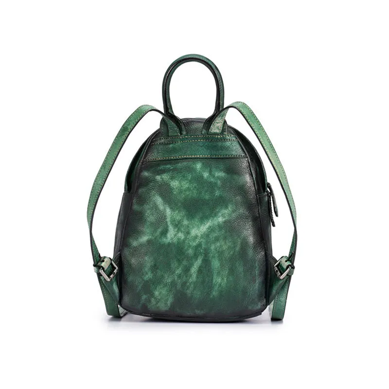 Fashion Womens Leather Backpack Purse Bag Small Book Bags for Women