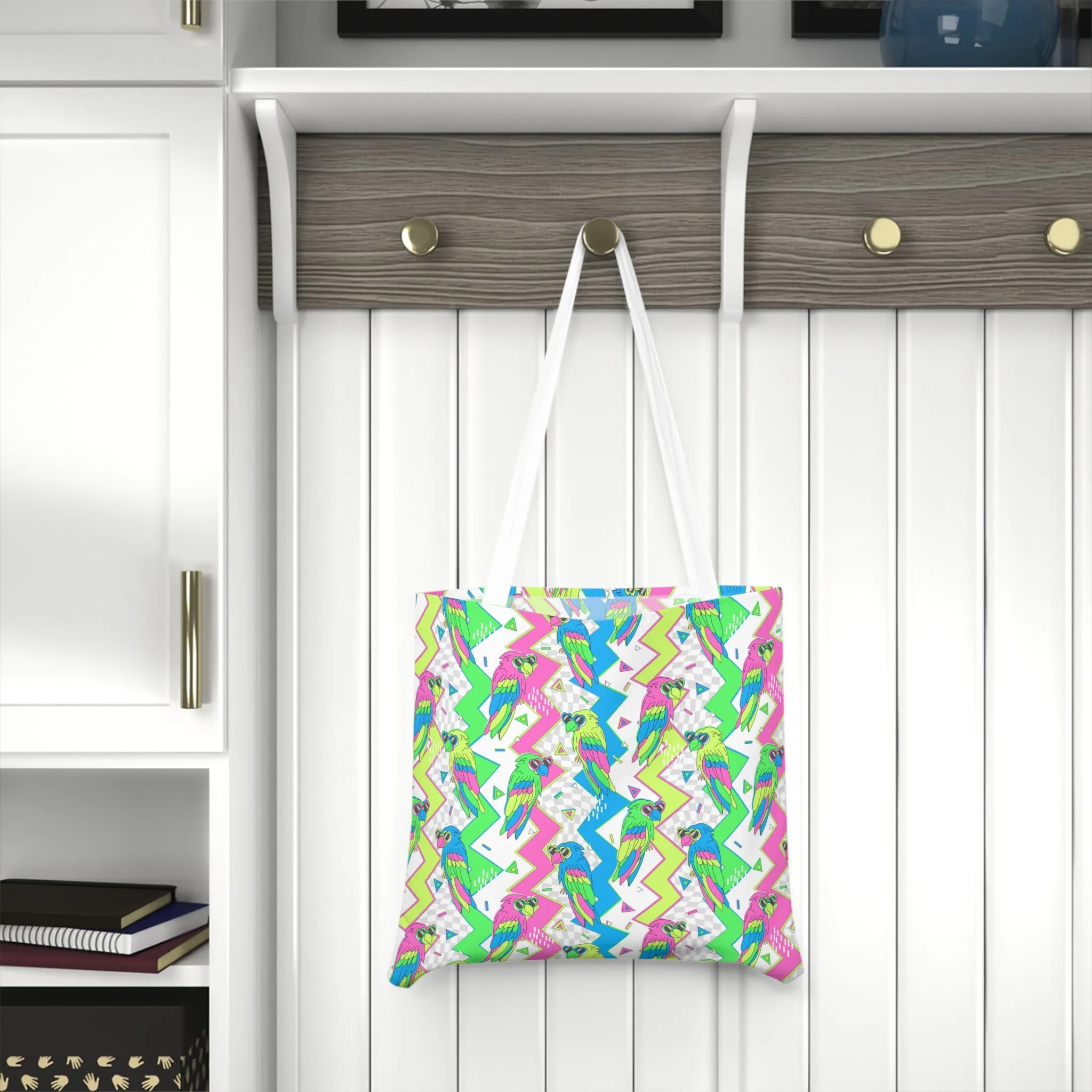 Funky Feminine Tote Bag