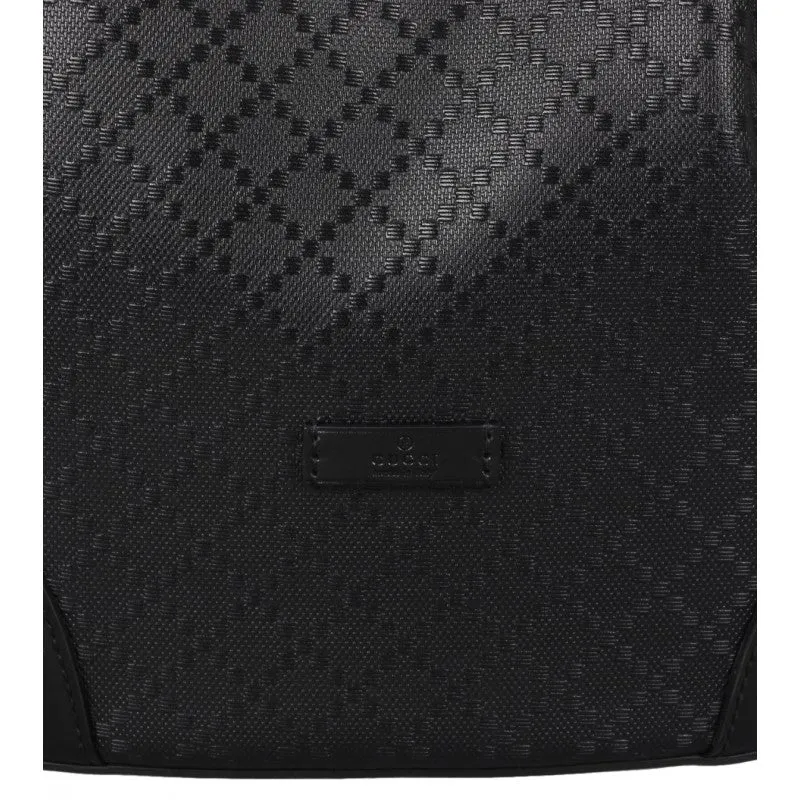 Gucci Black leather Diamante bucket bag