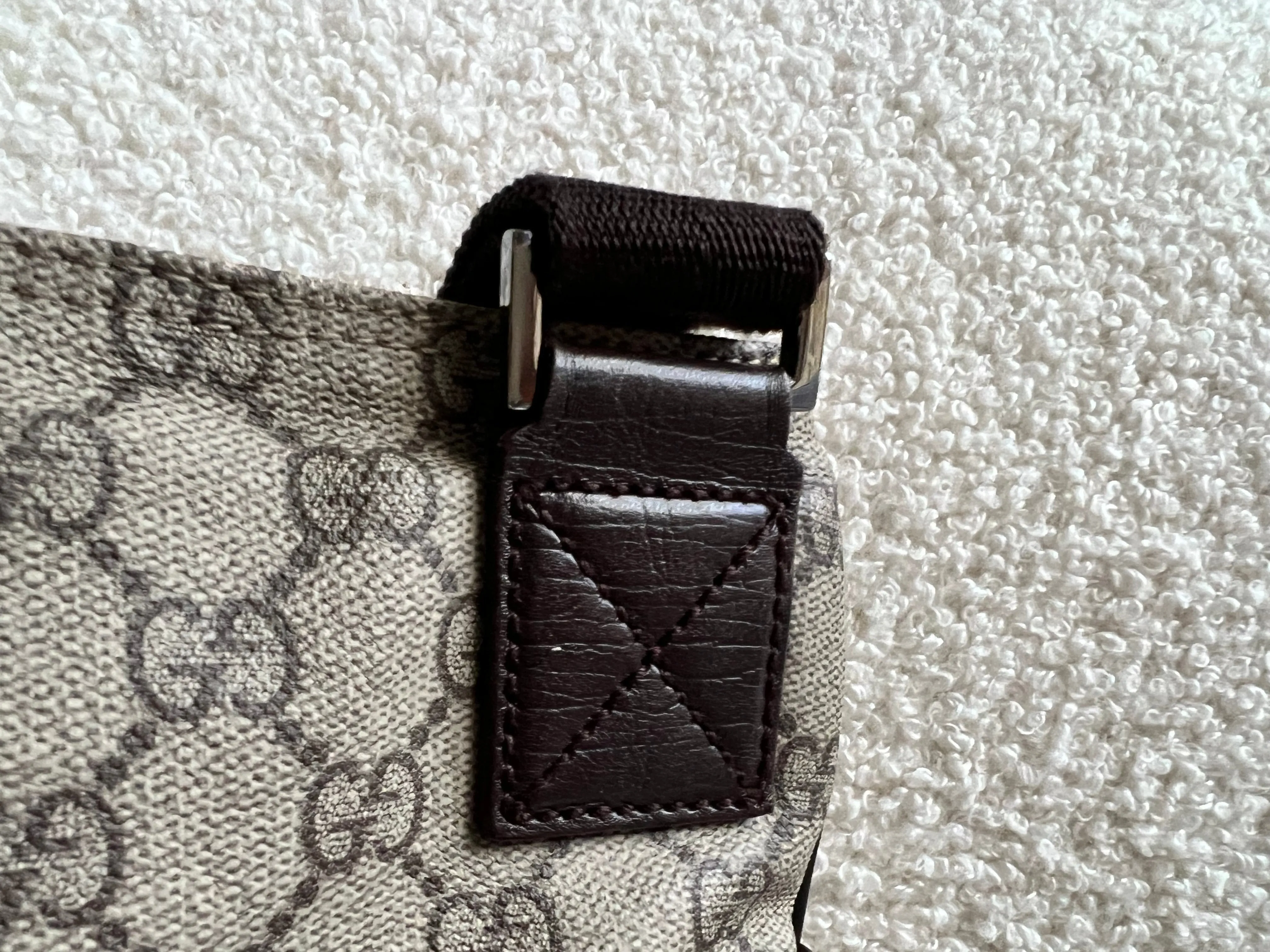 Gucci GG Canvas Slim Messenger Bag