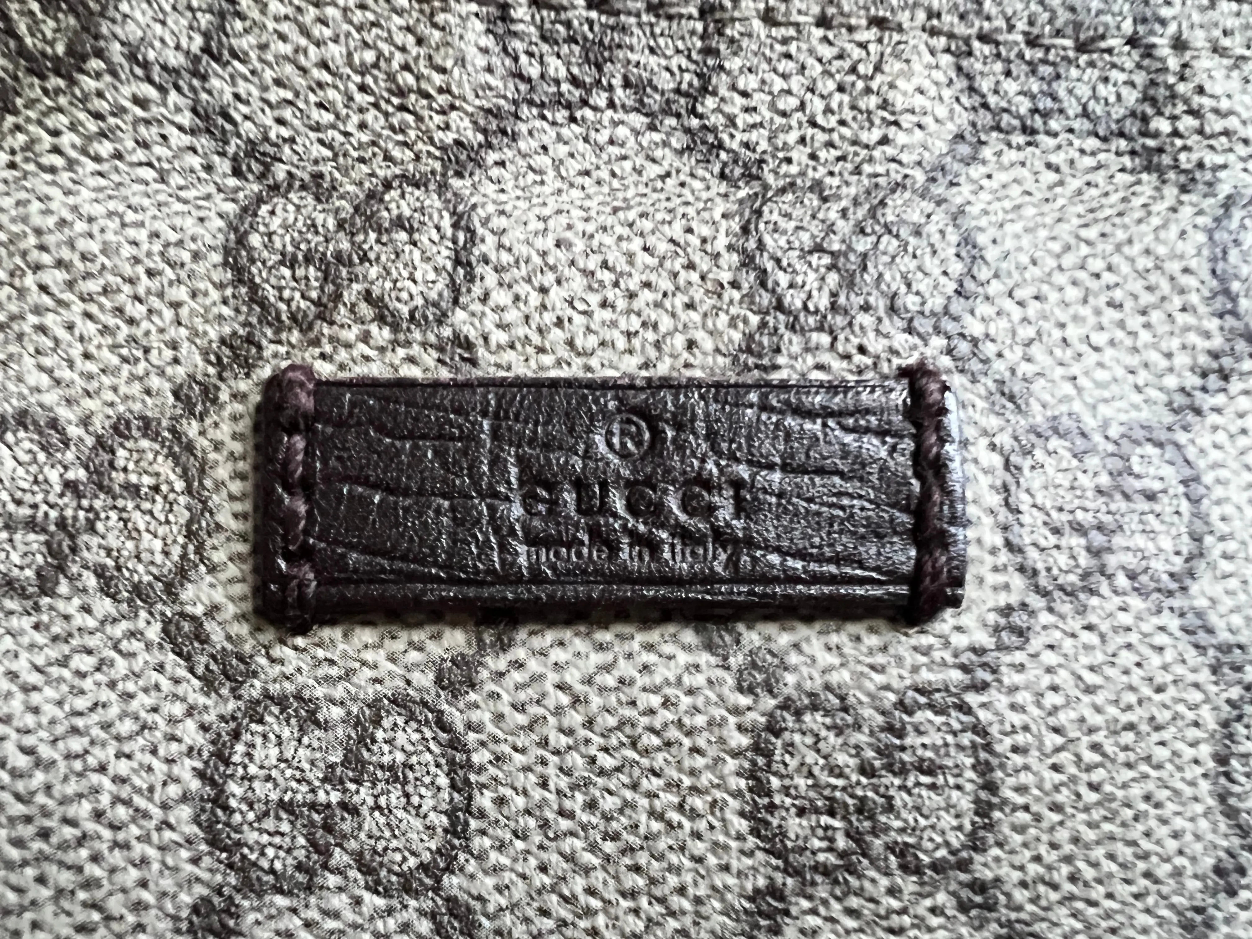 Gucci GG Canvas Slim Messenger Bag