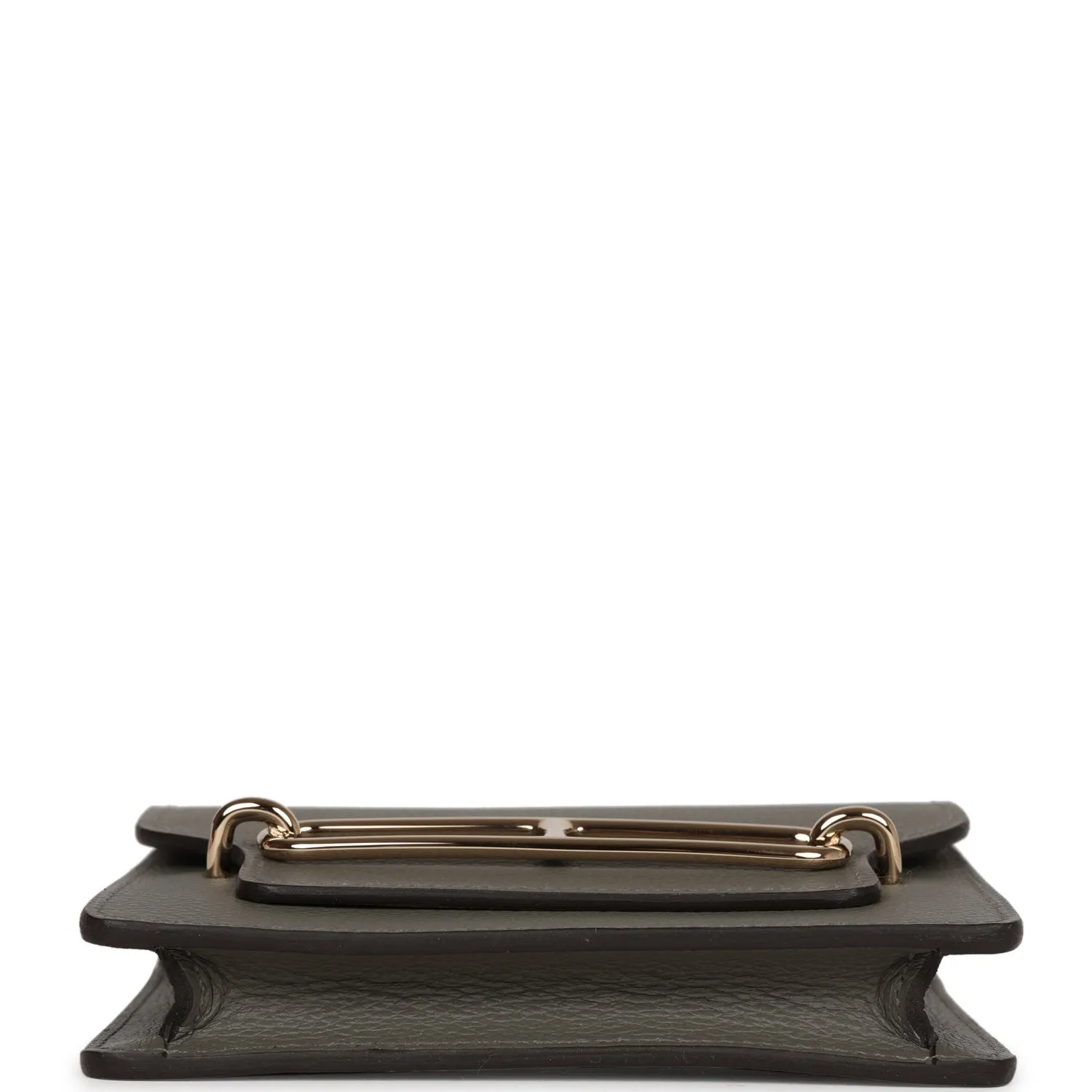 Hermes Roulis Slim Wallet Gris Meyer Evercolor Permabrass Hardware