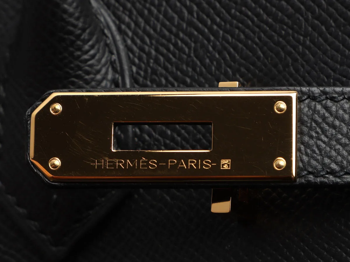 Hermès Black Epsom Birkin 30