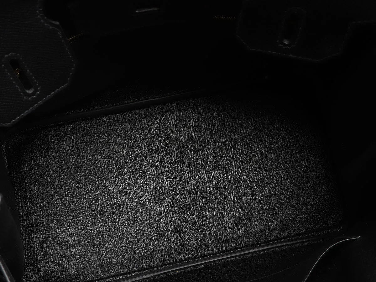 Hermès Black Epsom Birkin 30
