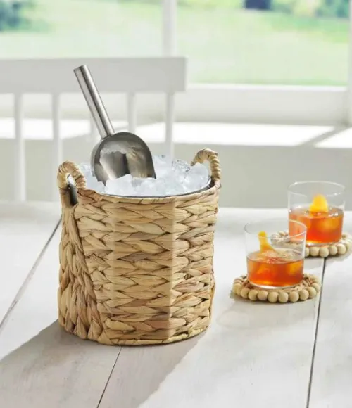 Hyacinth Ice Bucket Set