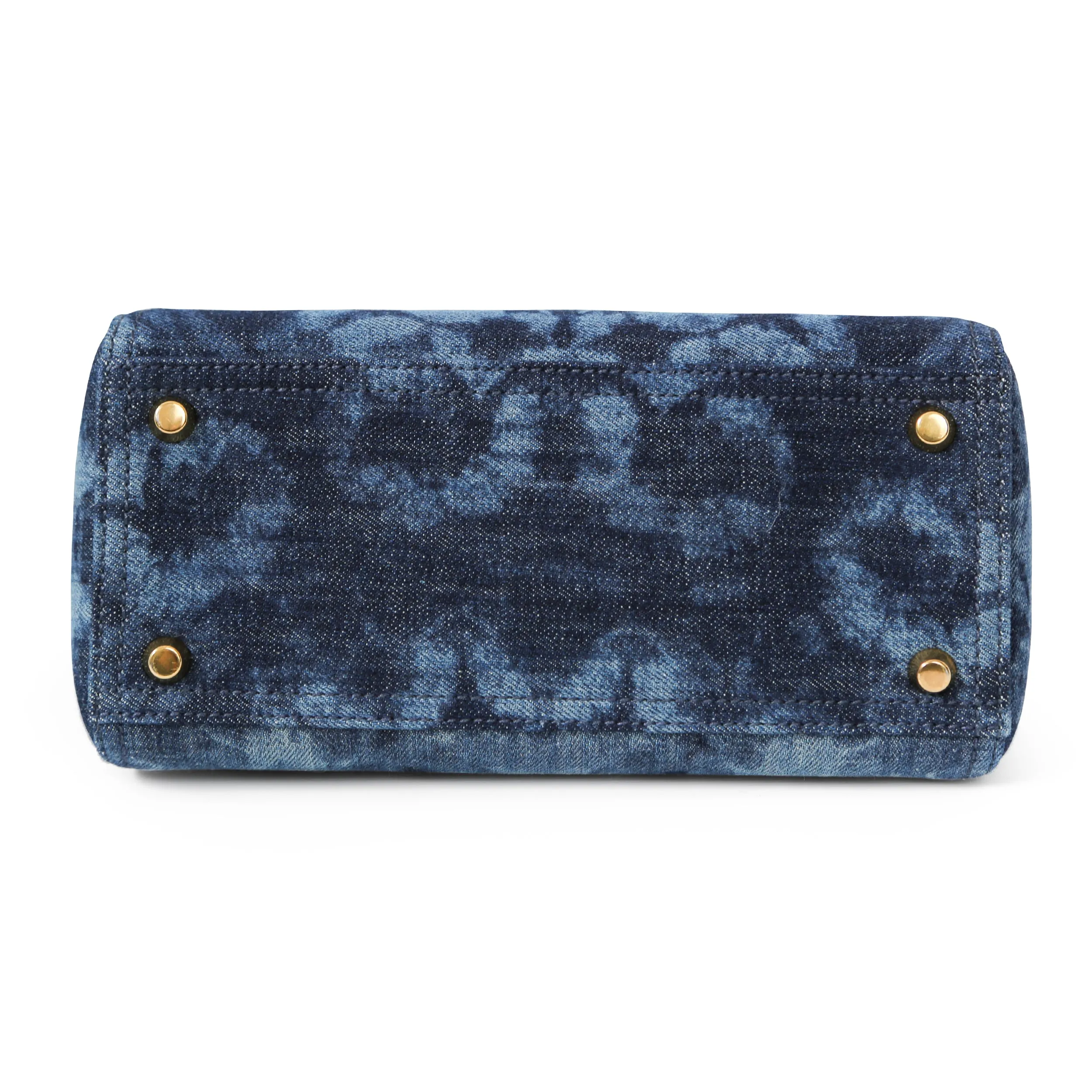 Lady Dior Denim Tie Dye Medium Handbag
