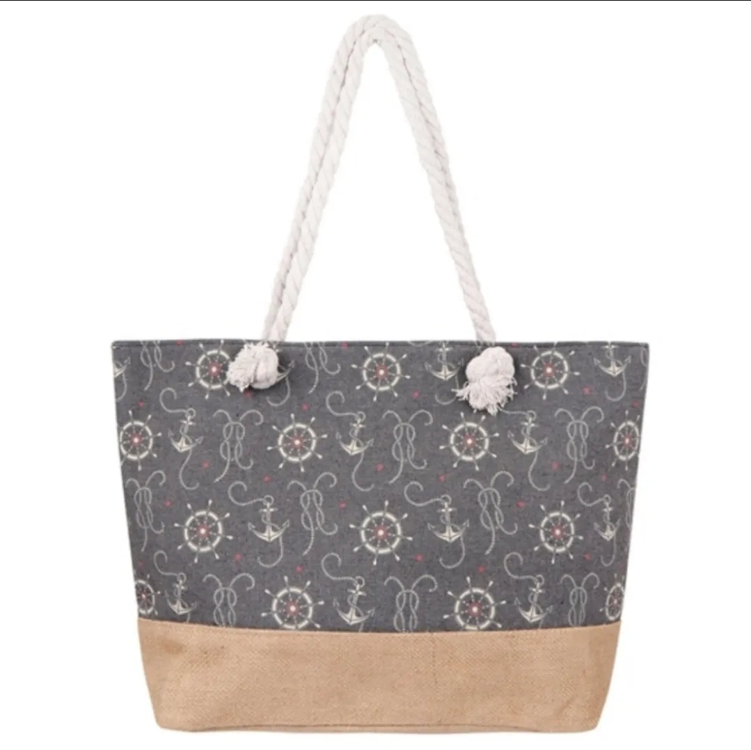 Large Nautical Tote