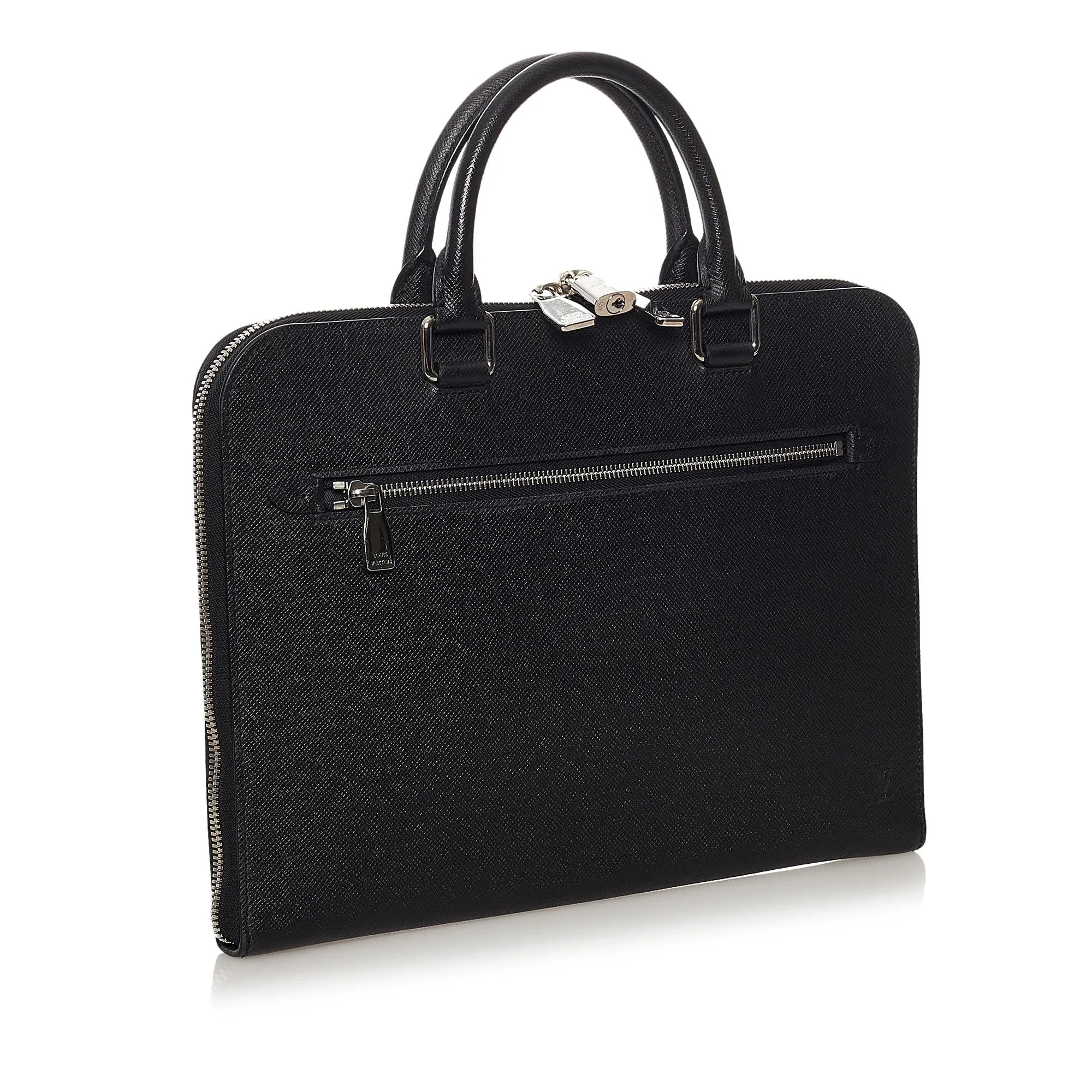 Louis Vuitton Taiga Porte Documents Slim Laptop Bag (SHG-32784)