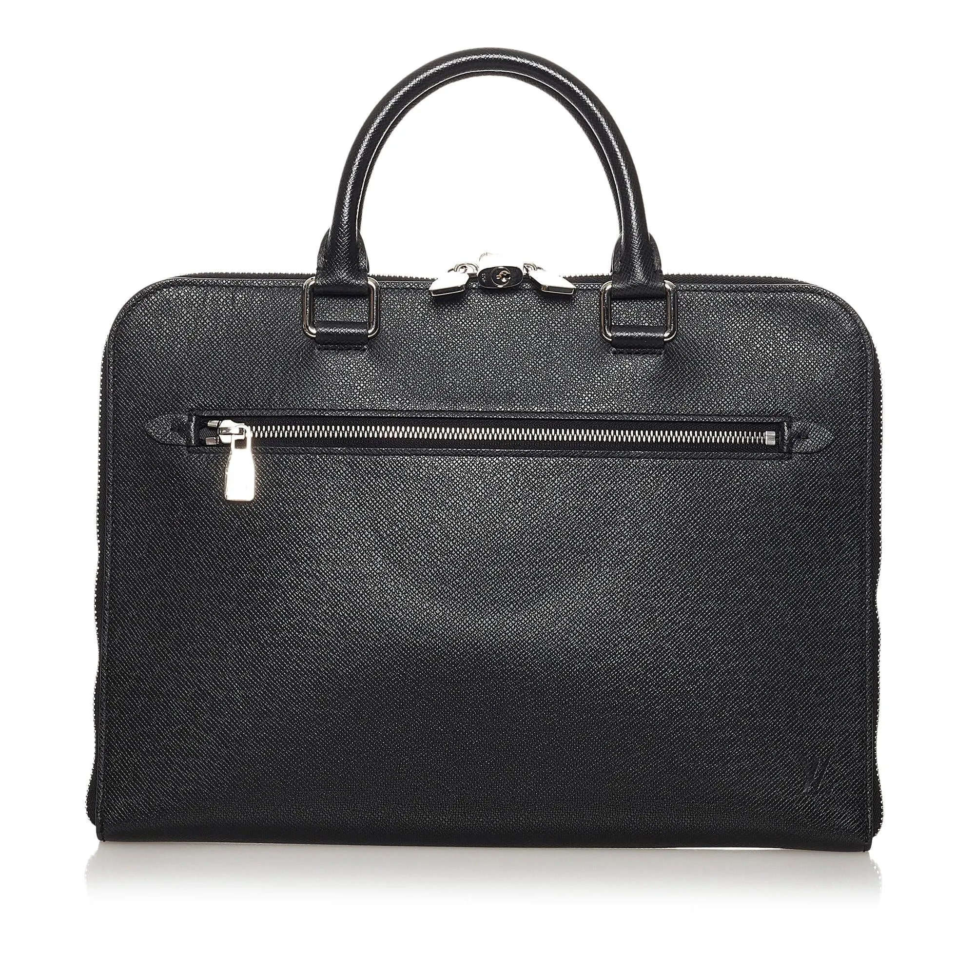 Louis Vuitton Taiga Porte Documents Slim Laptop Bag (SHG-32784)