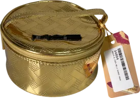 MAC Metallic Gift Of Gold Mini Makeup Bag One Size