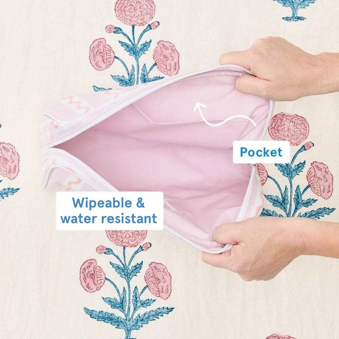 Mini Patterned Toiletry Bag