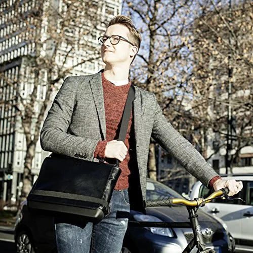 Moleskine Classic Slim Messenger Bag, Mud Grey