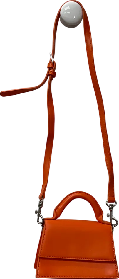 NA-KD Orange Mini Compartment Bag