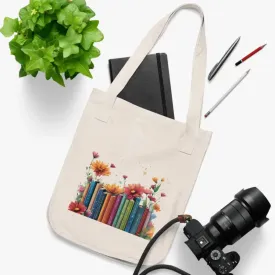 Nature Inspired Organic Canvas Tote Bag