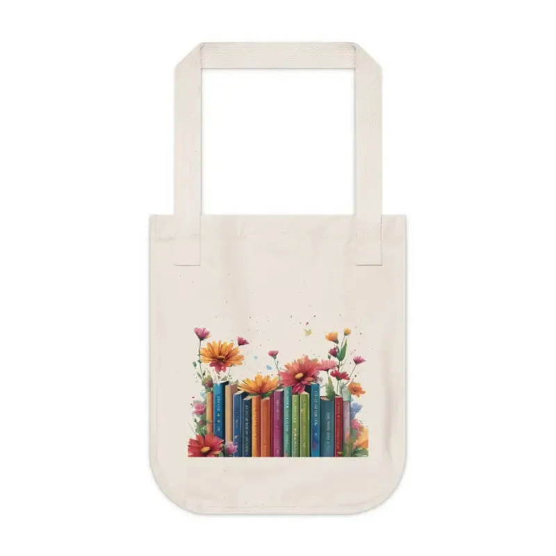 Nature Inspired Organic Canvas Tote Bag