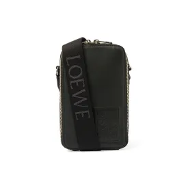 New Vertical Crossbody Pocket in Black