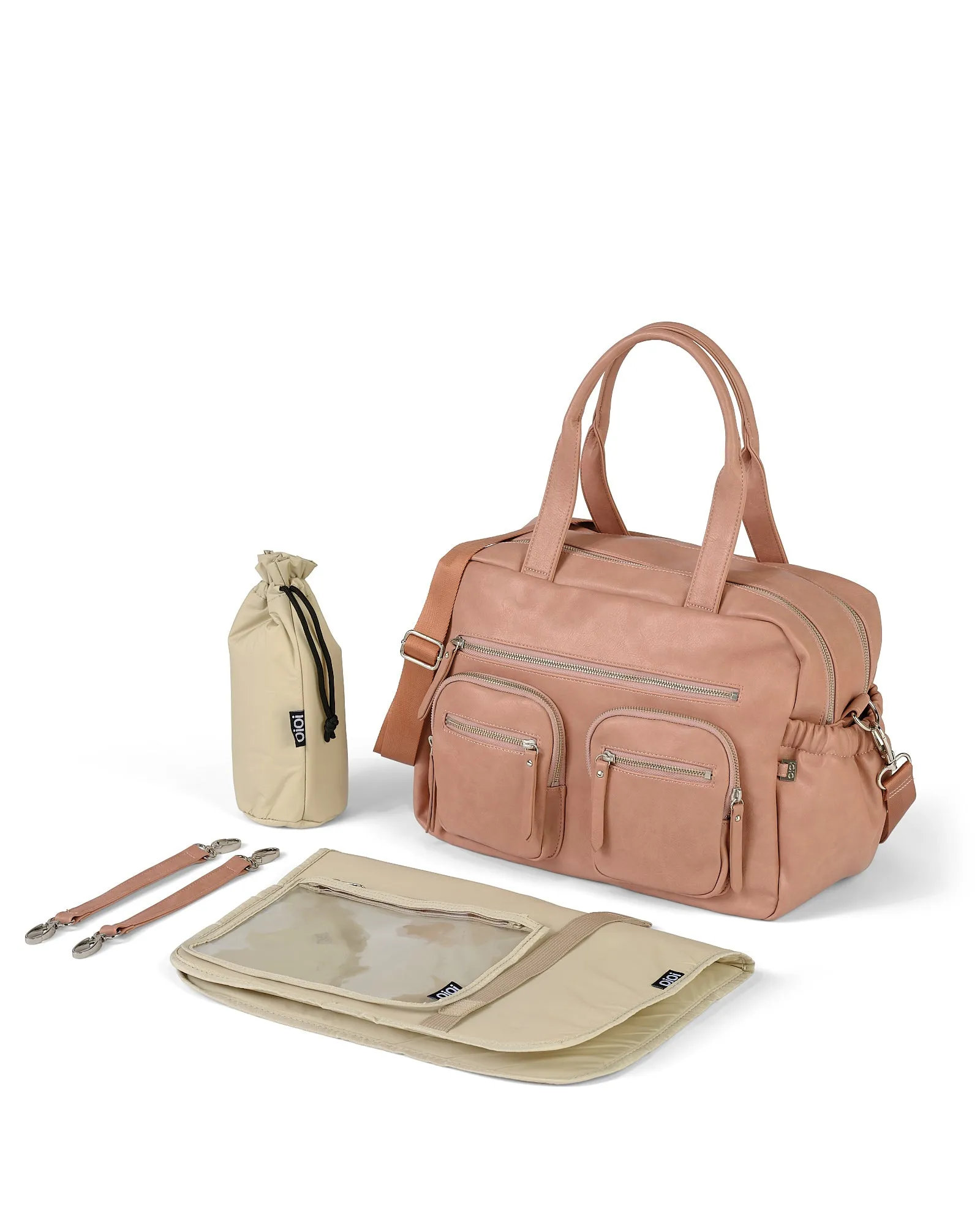 OiOi Carry All Nappy Bag - Dusty Rose