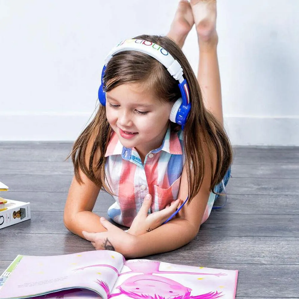 [OPEN BOX] BUDDYPHONES InFlight Headphones Blue
