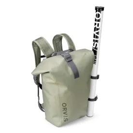 Orvis Waterproof Roll Top Backpack / Cloudburst
