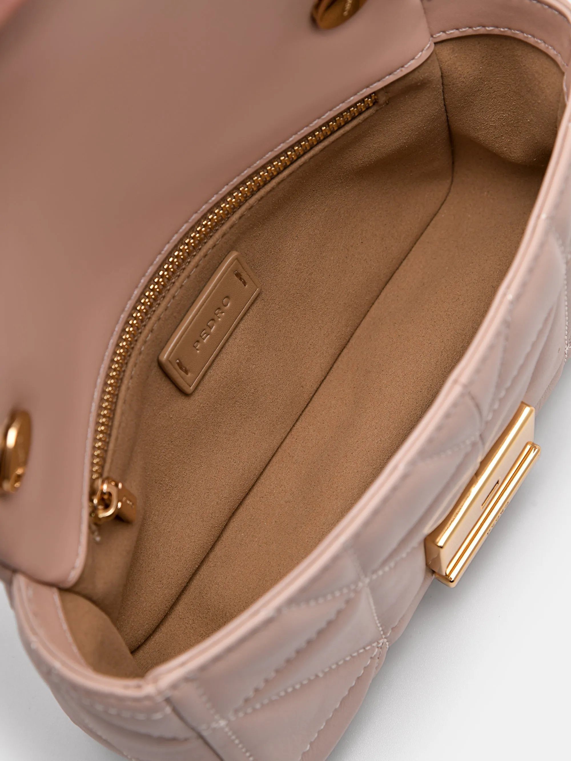 PEDRO Studio Leather Mini Shoulder Bag in Pixel