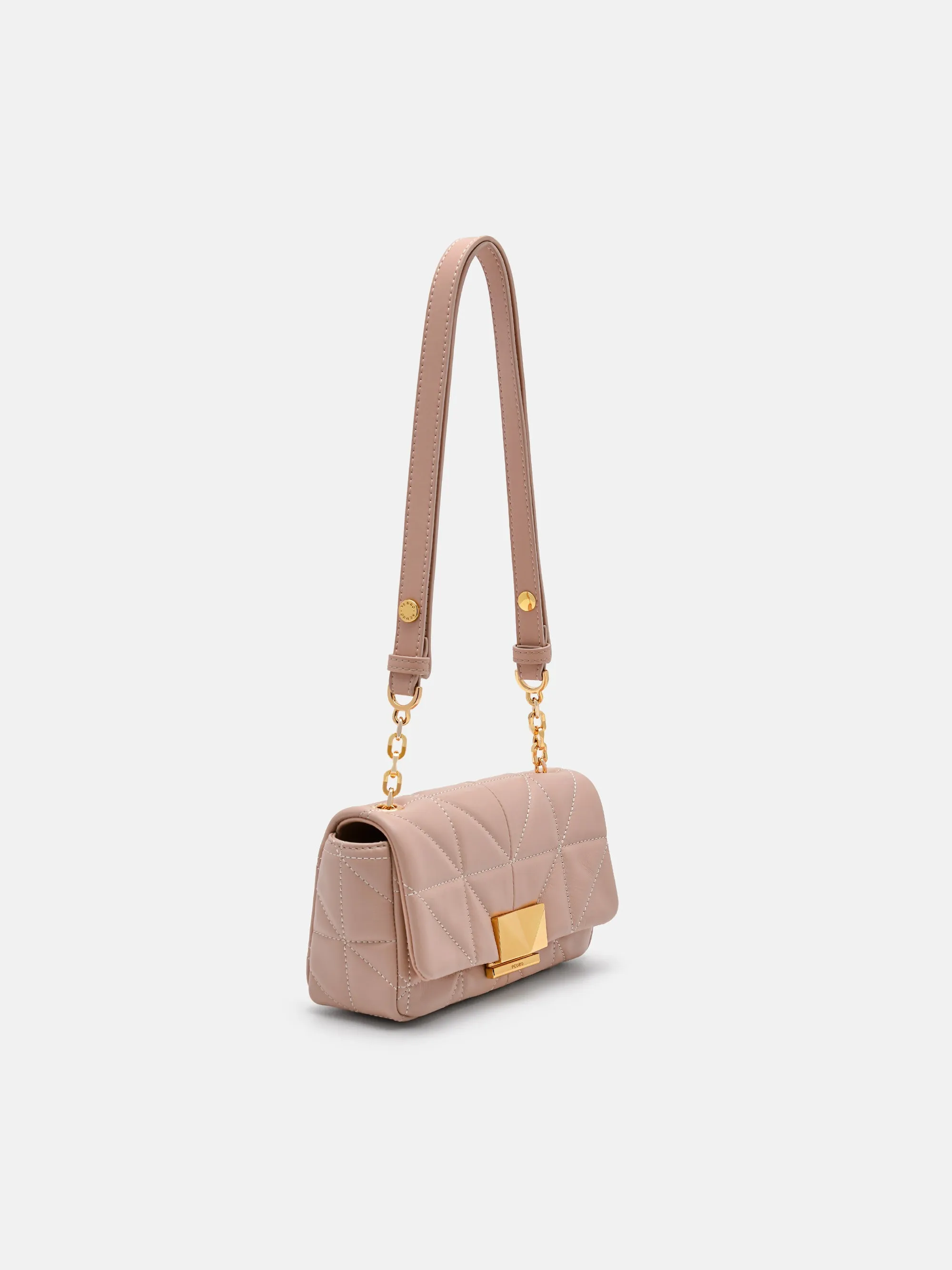 PEDRO Studio Leather Mini Shoulder Bag in Pixel