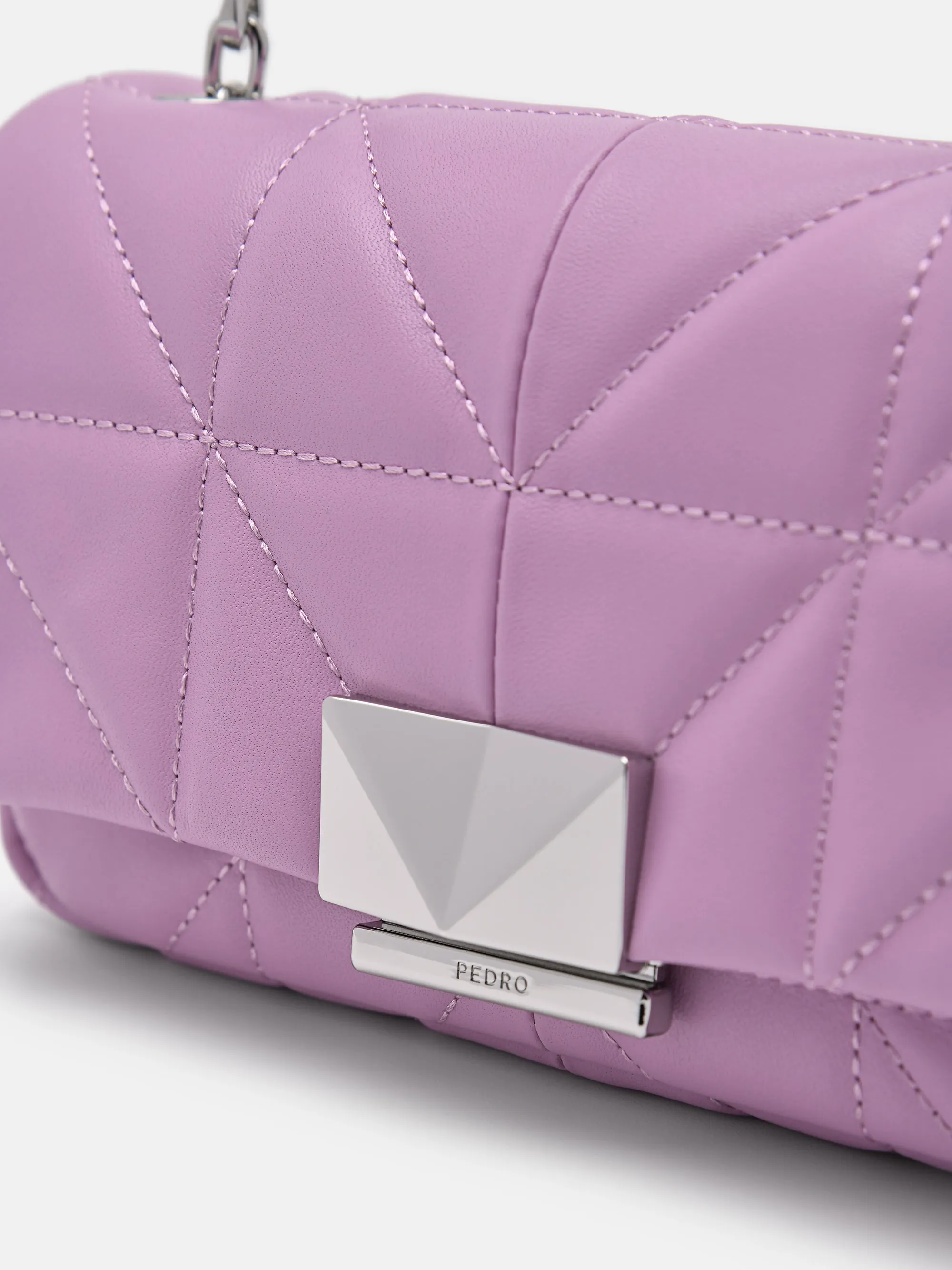 PEDRO Studio Leather Mini Shoulder Bag in Pixel