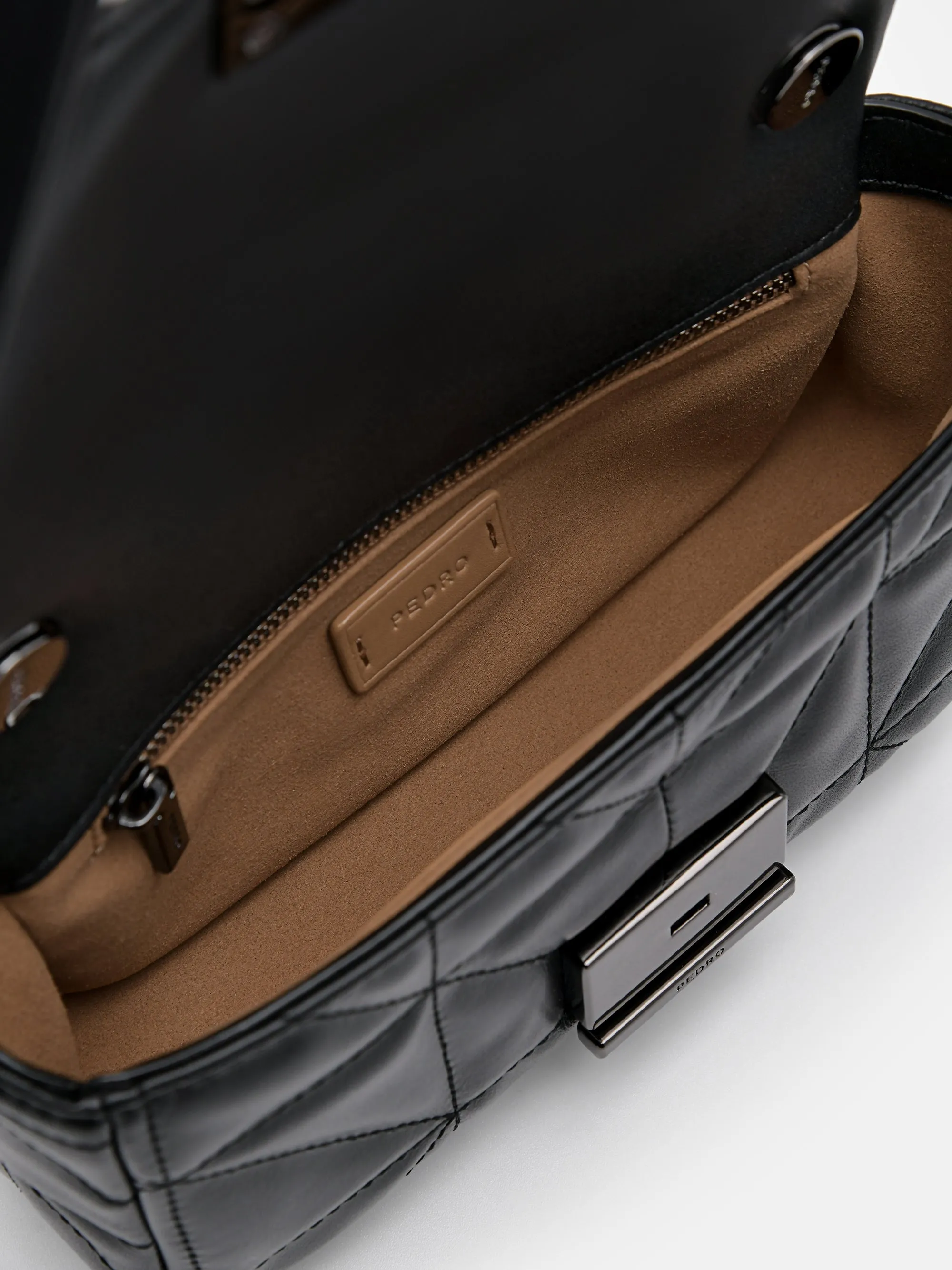 PEDRO Studio Leather Mini Shoulder Bag in Pixel