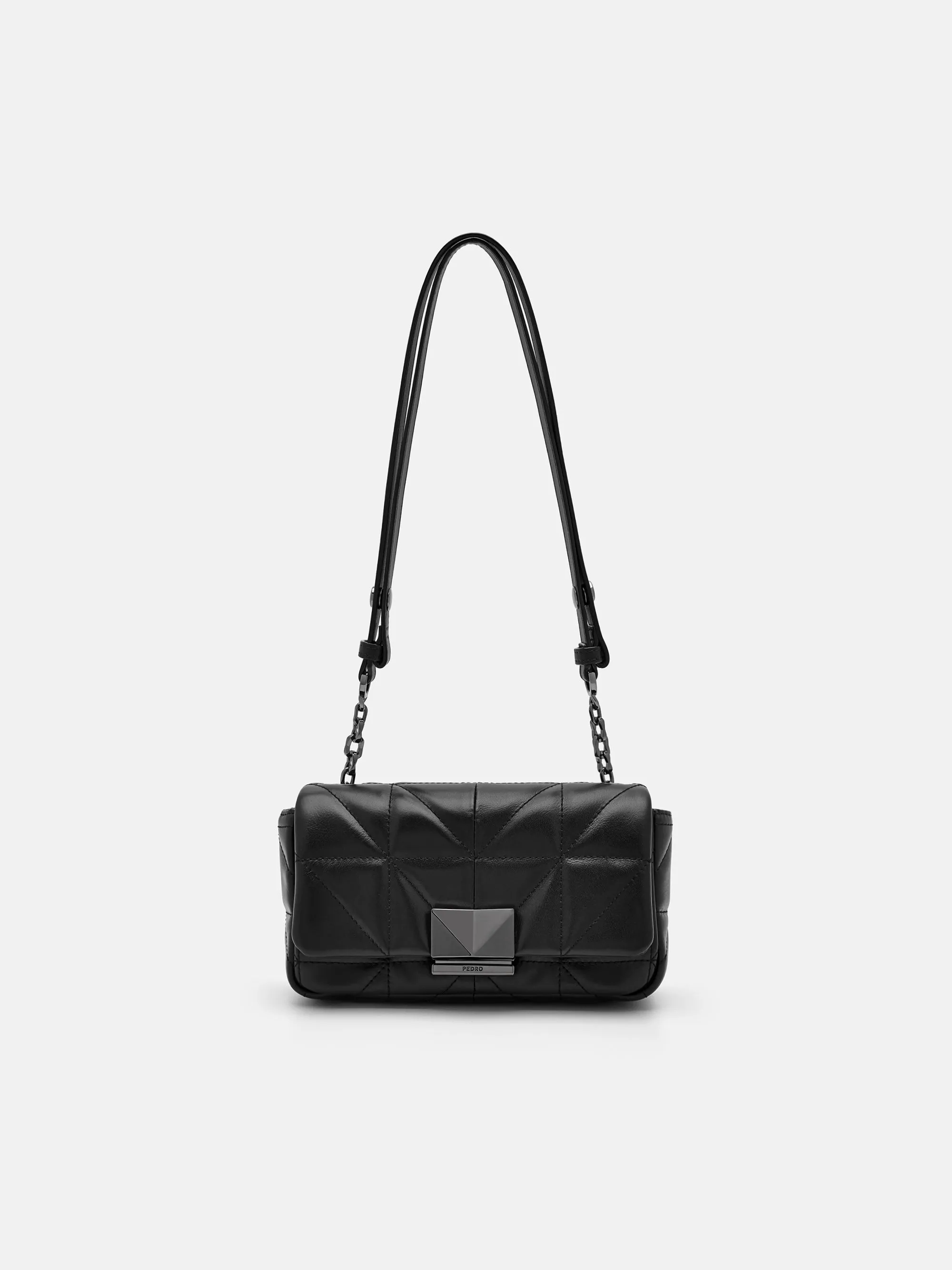 PEDRO Studio Leather Mini Shoulder Bag in Pixel