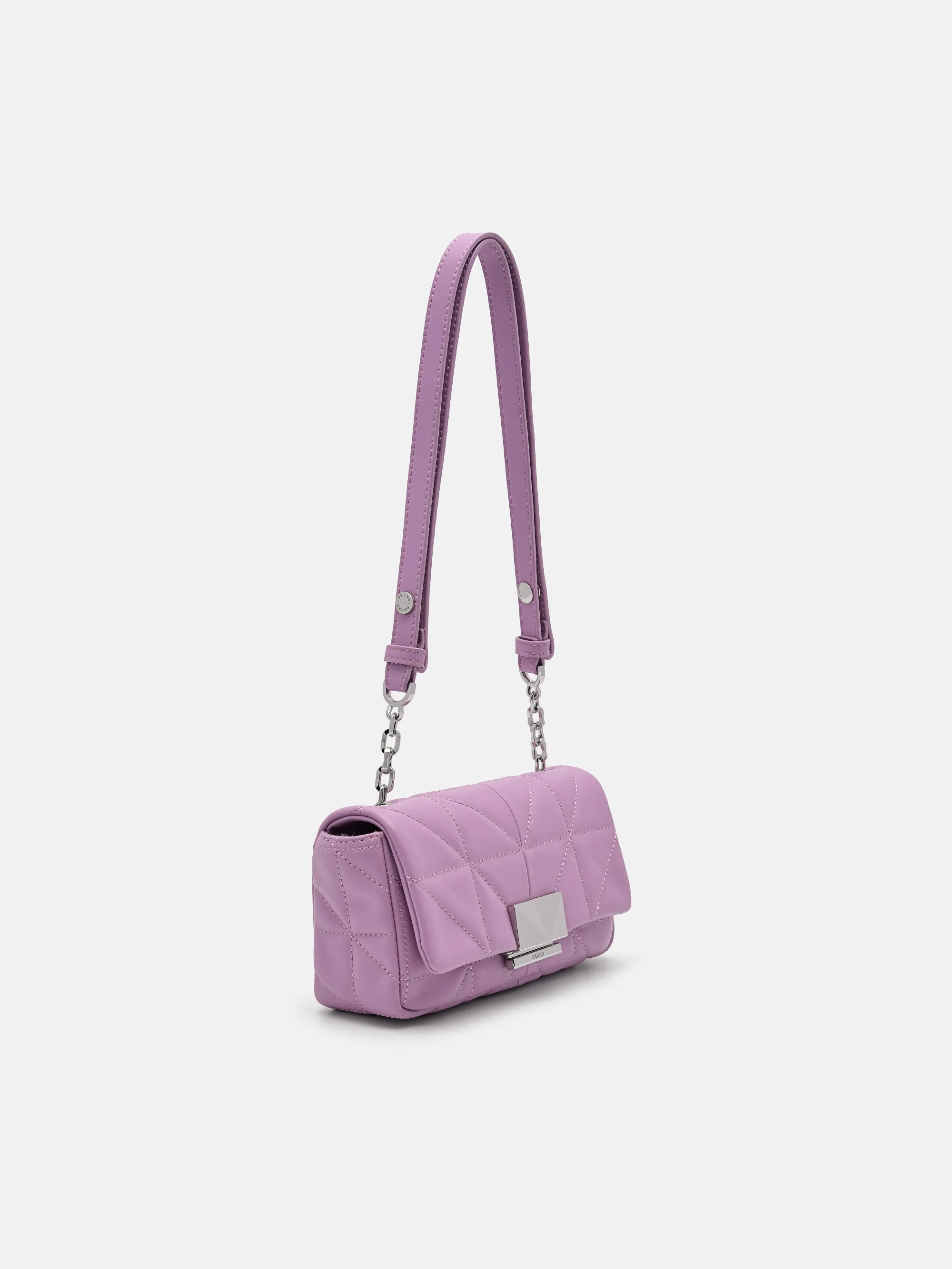 PEDRO Studio Leather Mini Shoulder Bag in Pixel