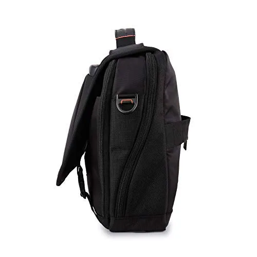 Samsonite Pro Slim Messenger, Black, 15.6-Inch